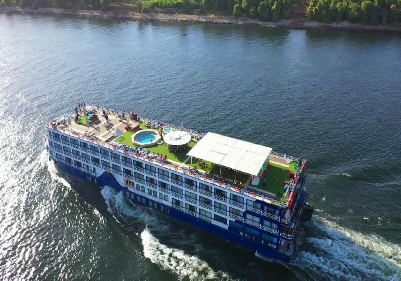 Nile Cruise Al Nabiltan Every Saturday From Luxor 4 Nights & Every Wednesday From Aswan 3 Nights Al Karnak Zewnętrze zdjęcie